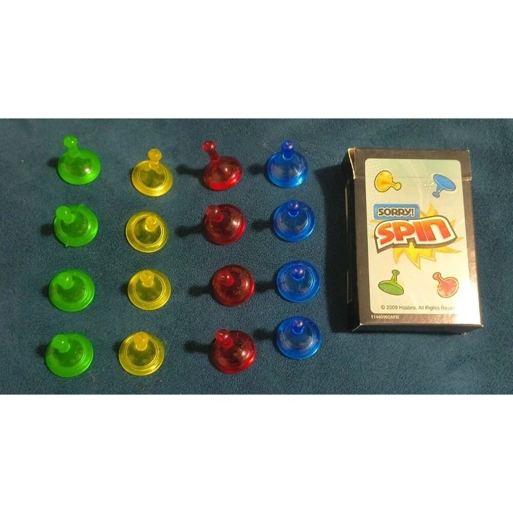 2009 Sorry Spin Board Game 99% Complete - Missing Instructions